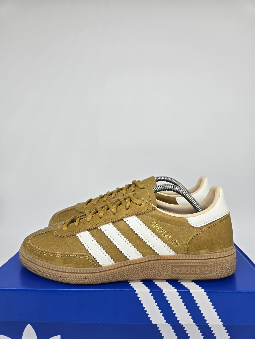adidas Men's Handball Spezial KI8580 Preloved Bronze White Gum Shoes Size 5.5